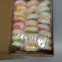 24 Pieces Realistic Artificial Toy Donuts, Scented Fake Donuts Squeeze Rainbow Desserts Stress Balls Toy Food Party Decorations Cakes Fake Desserts for Birthday Party Supplies Shop Decorations