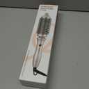 1.7 Inch Thermal Brush for Blowout Look, Heated Round Brush with Tourmaline Ceramic for Volume & Shine, Anti-Scald Hair Styler (No Air), Dual Voltage Travel Curling Iron & Straightener 2 in 1