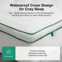 Novilla Full Mattress Topper, Extra Thick Pillow Top Mattress Pad, Down Alternative Fill Breathable Cotton Cover, 8-21" Deep Pocket Soft Bed Topper for Back Pain Relief