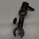 Brass Shower Arm Diverter with Handshower Mount Universal Shower Wand Holder Valve Bathroom 3-Way Universal Shower System Replacement for Handheld Shower and Fixed Shower Head,Matte Black