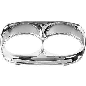 Moto fairing Headlight Trim Bezel Outer Fairing Cowl Fits For Harley Road Glide 1998 1999 2000 2001 2002 2003 2004 2005 2006 2007 2008 2009 2010 2011 2012 2013 fairing kit Chrome