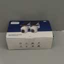 Solar Security Cameras Wireless Outdoor, 4MP 360 View Battery Powered Outdoor Camera, Night Vision with Spotlight, 2-Way Audio, PIR Motion Sensor, 2.4G/5G Dual Band WiFi (2 Pack)