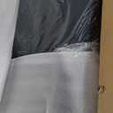 GTPLAYER Big and Tall Office Chair 400LBS Wide Ergonomic Gaming Chair with Deluxe Embossing Designed Leather with Foot Rest,150Reclining Adjustable Soft Armrests Pocket Spring Back Support and Pillow (Plus, Fabric-black)