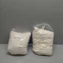 30x10ft Wrinkle Free Ivory Backdrop Curtain for Parties Soft Fabric Drapes Wedding Ivory Curtain Backdrop for Birthday Party Decorations Background for Photography 5x10ft,6 Panels