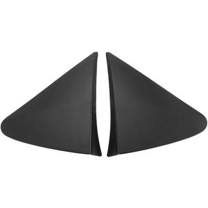 1 Pair Door Mirror Triangle Corner Cover Trim Rearview Triangle Trim Panel for Toyota Yaris 2008 | Front Left Right Door | Replaces 60117-0D100, 60118-0D100