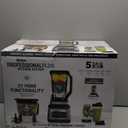 Ninja BN801 Professional Plus Kitchen System, 1400 WP, 5 Functions for Smoothies, Chopping, Dough & More with Auto IQ, 72-oz.* Blender Pitcher, 64-oz. Processor Bowl, (2) 24-oz. To-Go Cups, Grey