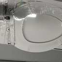 KOHLER K-4774-0 Brevia Elongated White Toilet Seat with Quick-Release Hinges And Quick-Attach Hardware For Easy Clean, White