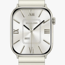 Wearlizer Two Tone Metal Band Compatible with Apple Watch Bands 40/38/41/42/44/45/46/49mm Women Men, Dressy Rectangular Chain Design Durable Stainless Steel Bracelet for iWatch Series 11-1/SE/Ultra