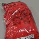 LEBENGURU Set of 2 Upgraded Wedding Arch Cover, 6.6FT,7.2FT Red Spandex Fitted Arch Backdrop Cover, Round Top Chiara Stand Covers for Birthday Party Baby Shower Banquet Balloon Dcor