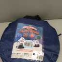 JOYIN White Rocket Ship Pop up Play Tent with Tunnel and Playhouse Kids Indoor Outdoor Spaceship Tent Set