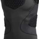 COOLOMG Youth Baseball Chest Protector Padded Compression Shirt Softball Football Lacrosse Rib Heart Sternum Guard (Large, Black)