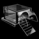 Turtle Topper Basking Platform for Aquatic Turtles 10/20/29/55 Gallon Tank, Aquatic Reptile Ramp Dock, Terrace, Accessories (Large)