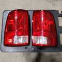 Tail Lights Fit Dodge Ram 1500 2500 3500 2009 2010 2011 2012 2013 2014 2015 2016 2017 2018 Rear Brake Back Up Cover Taillights Lens Assembly Left Driver Right Paeenger Side (Lamp Included 2009-2018)