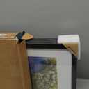 11x14 Picture Frame Set - 4 Pack, Black Solid Wood Photo Frames - Tempered Glass - Displays Photos 8x10 with Mat or 11 x 14 without - Room, Office, Gallery, Studio, and Hallway Decor - Wall Hanging