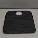 Adamson A21 Analog Scales for Body Weight - Up to 300 LB - New - Anti-Skid Rubber Surface - Large Numbers - Analog Bathroom Scale - Affordable - Durable with 20-Year Assurance - Full Black