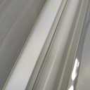 Persilux Cordless Zebra Shades (47" W X 72" H, Cream) Free-Stop Window Shades Dual Layer Light Control for Day and Night, Light Filtering Sheer Blinds for Windows, Easy to Install