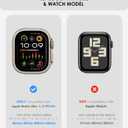 Aulumu A11 for Apple Watch Ultra 49mm Band for Men Mag Buckle Slim Band Designed | for Apple Watch Ultra 3/2/1 49mm, Series 11/10/9/8/SE2/7/6/SE/5/4[46mm/45mm/44mm]