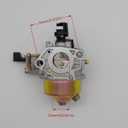 Strongthium GX240 GX270 Tune Up Parts Carb Kit for Honda Predator 8.0 9.0 hp 301cc w/Carburetor + Pull Start + Coil + Air Filter + Spark Plug + Throttle Springs + Gaskets