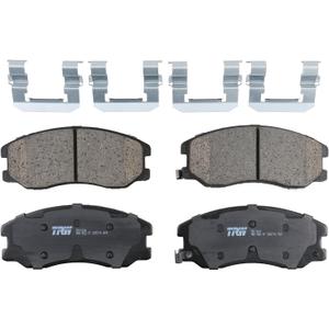 TRW Pro TRC1264 Disc Brake Pad Set For Chevrolet Equinox 2007-2009, Front, And Other Applications