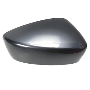 Right Passenger Side Mirror Cover Cap Compatible with Mazda 3 Mazda3 M3 Axela 2014-2016 Gray