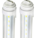 R17D 4FT LED Tube Light,5500K White Color,20W F48T12/CW/HO Straight T12 Fluorescent for Vending Cooler Freezer Replacement Bulb (2-Pack 5500k)