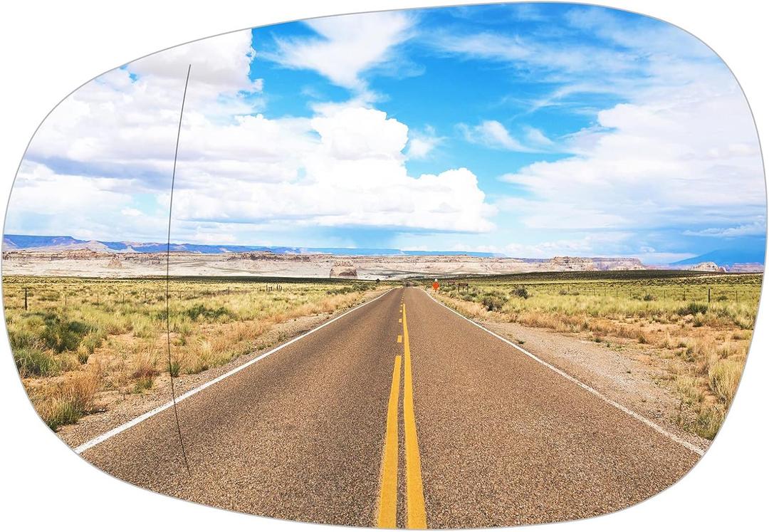 Driver Left Side Heated Mirror Glass Fits for BMW 125i 128i 135i 135is 320i 323i 325i 328i 335d 335i xDrive 335is 2009 2010 2011 2012 2013 Replacement for 51167252893 for 2 PIN