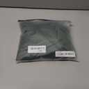 Allegra K Women's Satin Pants Drawstring Elastic Waist Straight Leg Ankle Length Dressy Joggers with Pocket X-Small Dark Green (Green, M)