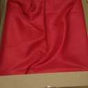 sancua Christmas Red Square Tablecloths 85x85 Inch, 2 Pack - Fabric Table Cloth for Square or Round Tables, Washable Polyester Table Cover for Dinner, Holiday Party, Decorative Display Tables