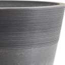 Arcadia Garden Products FM35CT Etched Pot 14x11-Cement