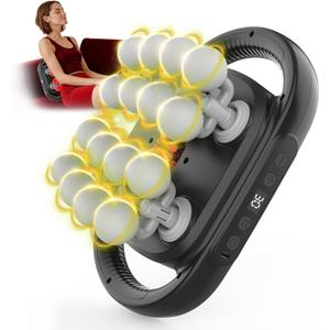 New 16 Head Massage Gun Set, Muscle Relaxation Massage Suitablefor Back Leg and Foot Muscle Relaxation, Deep Tissue Massage Gun,Portable 30-SpeedSettings, (with 16 Gray Massage Heads)