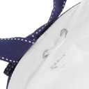 Embroidery Beret Hat with Bow-Knot Nautical Style Uniform Hats Captain Cap Yacht Boat Sailor for Women (Head Circumference 56-58 cm/22-22.8 inch) (White)