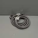 KEOKLE Washing Machine Hoses, 5ft 2pack 3/ 4" Stainless Steel Braided Washer Hoses Water Supply Lines Universal Fit to Hot and Cold Connection