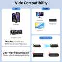 8K DisplayPort to HDMI Cable 6 ft, 8K@60Hz, 4K@240Hz, 2K@240HZ Nylon Braided, Unidirectional DisplayPort 1.4 Source to HDMI 2.1 Display, DP to HDMI Compatible with PC, Dell, AMD, Lenovo, Monitor, HP