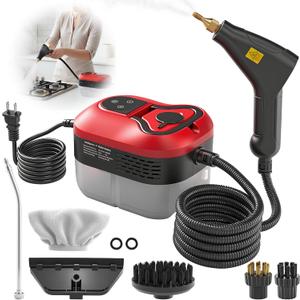 Saker Handheld Steam Cleaner for Home,6-Level Adjustable Steamer for Cleaning, Portable Steam Cleaner, Portable Steamer for Cleaning with 1200ML Water Tank, Suitable for Kitchen, Bathroom, Living Room