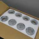 QAPPDA Beer Mugs Set,Glass Mugs With Handle 16oz,Large Beer Glasses For Freezer,Water Cups for Cold Beverages, 500ml Beer Drinking Glasses, Traditional Stein For Bar, Alcohol, Beverages,Coffee, Teas