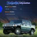 ECCPP Lift Support Struts Gas Springs for Hummer for H2 2003-2009