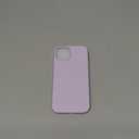 ORNARTO Compatible with iPhone 14 Case 6.1, Slim Liquid Silicone 3 Layers Full Phone Covered Soft Gel Rubber Case Protective Phone Cover 6.1 Inch-Pastel Lilac