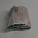 OIAHOMY Cotton Rope Basket, Rectangle Woven Nursery Blanket Basket, Toy Storage Basket with Handle, Baskets for Organizing, 18x14x12, Brown variegated