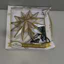 Kurt Adler 10-Light Gold Capiz Star Treetop