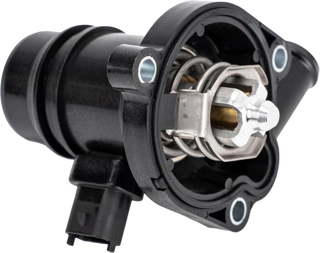 55565336 Engine Coolant Thermostat Housing Assembly for 2013-2016 Buick Encore, for 2011-2016 Chevy Cruze, 2012-2015 Sonic Replace 55593034 55579010