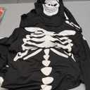 Rubies Men's Skeleton Man Bone Skin Suit Costume for Themed Parties and Halloween