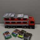 Ci Vetch 78-Inch Cars Trucks Toys for Toddler 1-3 2-4 3-5 4-7 Years Old Boys Kids, Transport Truck with 24Pcs Die-Cast Cars, Gifts for 3 4 5 6 Year Old Boys, Toddler Boy Toys Ages 3-5 4-7