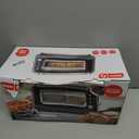 Dash Clear View Toaster - Features Large Window & Extra-Wide Slots - Auto-Shut Off Feature - Bagel Functions, & Seven-Browning Levels - 1-Touch Defrost - Black