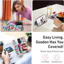 Goodon for Samsung Galaxy S25 Edge Case Wallet - Flip Folio Leather Cover with Trendy Floral Design, 3 Card Slots & Kickstand Function, Protective Phone Case for Women and Girls - Blooming Flowers