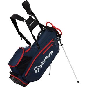 TaylorMade Golf PRO Stand Bag (Navy/Red)