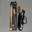 DAN Technology hot Comb Electric for Wigs,450Small hot Comb for Edges,Low and high Temperatures, Hair straightening Comb for Black Hair,Portable & Dual Voltage for Travel & Home