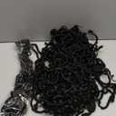 Leeven 7 Packs Faux Locs With Curly Ends 18 Inch Pre-looped Goddess Locs Crochet Hair 84 Strands Natural Black Crochet Bohemian Soft Locs Braiding Hair Extensions With Curls for Women 1B#