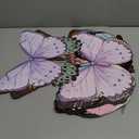 18 Pcs Large Butterfly Party Decorations 3D Paper Butterfly Hanging Decoration 2 Sizes Vibrant Paper Butterflies Birthday Party Supplies for Wedding Spring Baby Shower Room Ceiling Decor