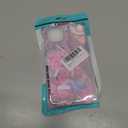 Case Compatible with iPhone 15 Plus,Pink Decorations-Dolphin Car Hybrid 2-Layer Hard Shell+Silicone Double Protective Scratch-Resistant Shockproof Case for iPhone 15 Plus