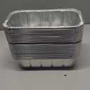 Waytiffer Loaf Pans [50 Pack] 2Lb Heavy Duty Disposable Aluminum Foil Premium Bread Tins Standard Size - 8.5" X 4.5" X 2.5" Perfect for Homemade Cakes & Breads